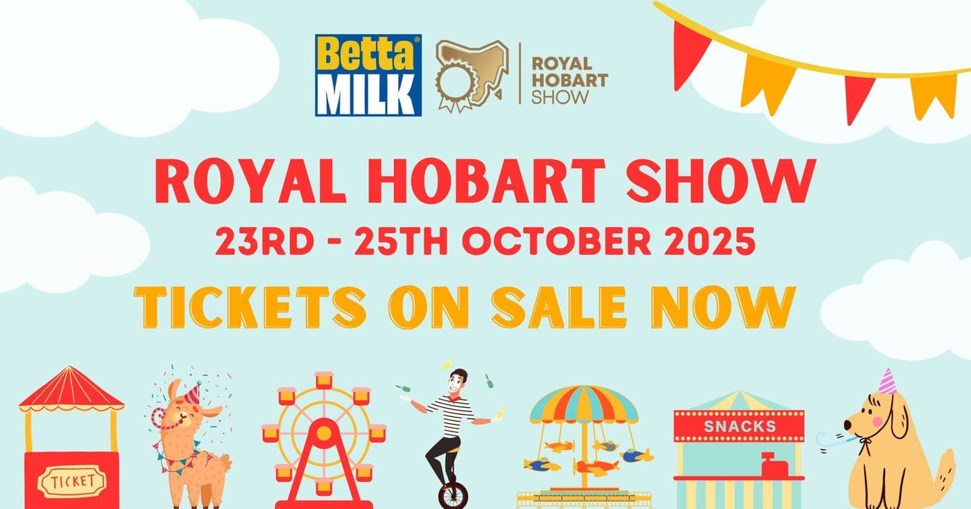 Betta Milk Royal Hobart Show 2026