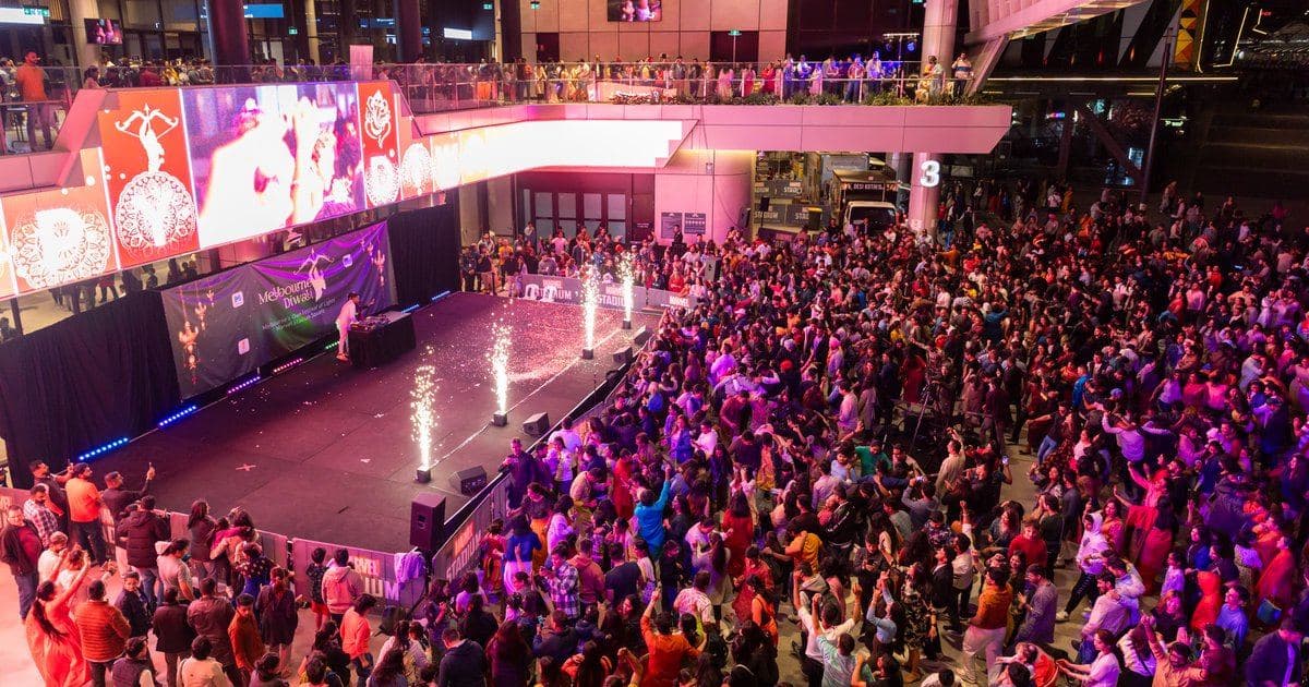 Melbourne Diwali 2026 at Marvel Stadium Square